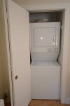 Washer/dryer in kitchen 